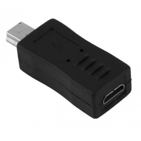 ÁTALAKÍTÓ - ADAPTER - Micro USB Female Mini USB Male átalakító