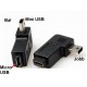 ÁTALAKÍTÓ - ADAPTER -  Mini USB male- Micro USB femanle 
